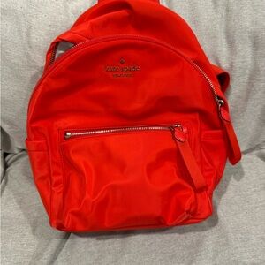 Kate Spade Red Backpack